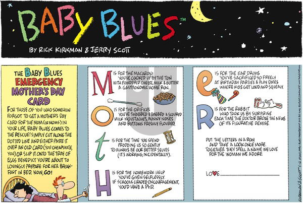 Baby Blues on Sunday May 12, 2002 Comic Strip