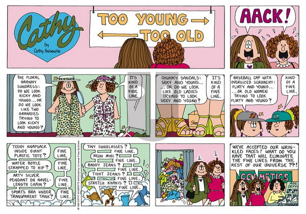 Cathy Classics on Sunday May 5, 1996 Comic Strip