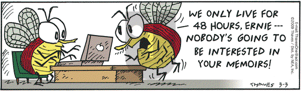 Frank and Ernest on Tuesday March 3, 2009 Comic Strip