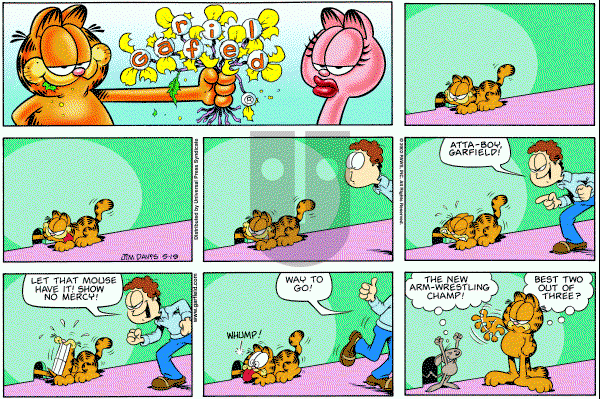 Garfield - Sunday May 19, 2002 Comic Strip