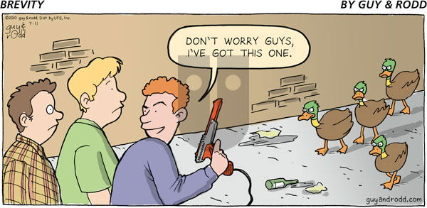 Brevity on Sunday July 11, 2010 Comic Strip