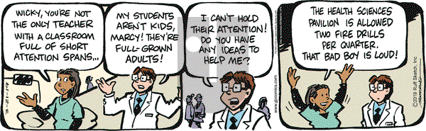 JumpStart on Thursday March 21, 2019 Comic Strip