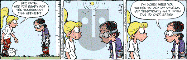 Cleats - Monday July 18, 2005 Comic Strip