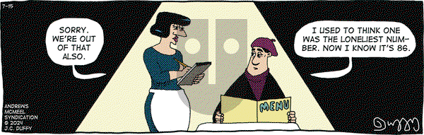 The Fusco Brothers - Monday July 15, 2024 Comic Strip