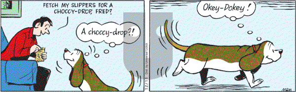 Fred Basset on Saturday December 11, 2010 Comic Strip