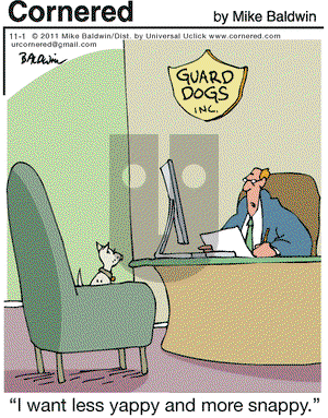 Cornered on Tuesday November 1, 2011 Comic Strip