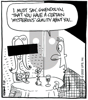 Reality Check on Thursday July 25, 2002 Comic Strip