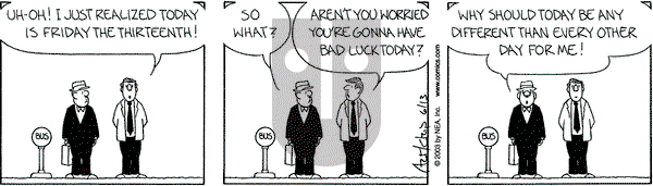 The Born Loser on Friday June 13, 2003 Comic Strip