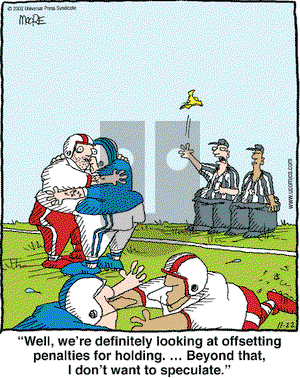In the Bleachers on Friday November 22, 2002 Comic Strip