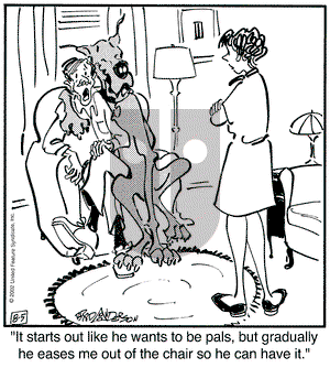 Marmaduke on Monday August 5, 2002 Comic Strip
