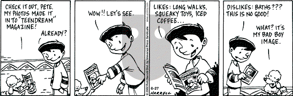 Big Top on Thursday April 17, 2003 Comic Strip