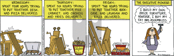 Cathy Classics on Friday August 16, 2002 Comic Strip