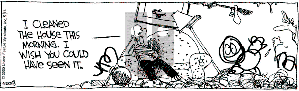 The Buckets on Friday May 12, 2000 Comic Strip