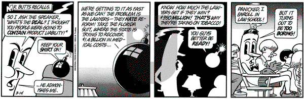 Doonesbury on Tuesday March 14, 1995 Comic Strip