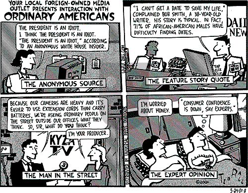 Ted Rall on Saturday May 26, 2001 Comic Strip