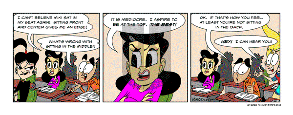 Little Fried Chicken and Sushi on Monday October 21, 2024 Comic Strip
