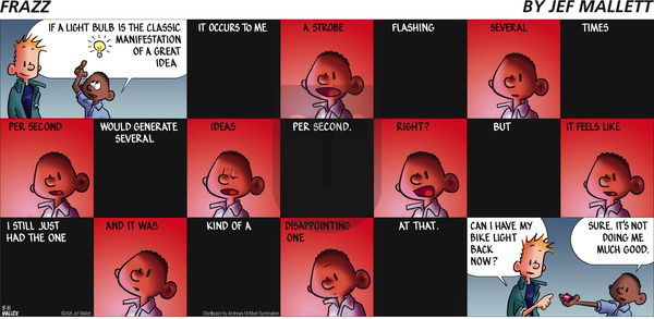 Frazz on Sunday May 11, 2025 Comic Strip