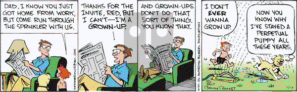 Red and Rover on Monday July 17, 2017 Comic Strip