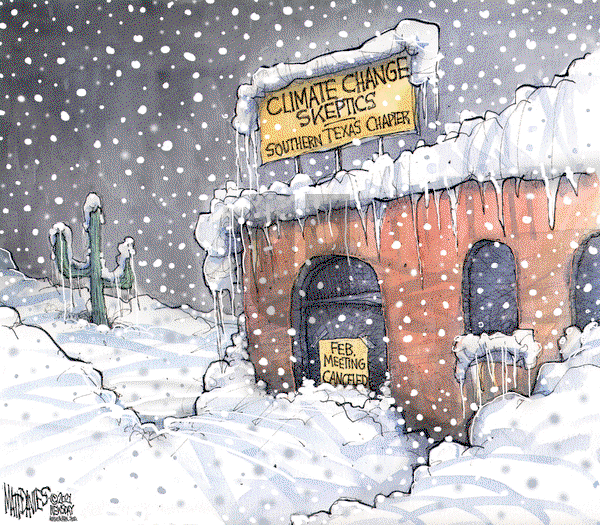 Matt Davies on Thursday February 18, 2021 Comic Strip