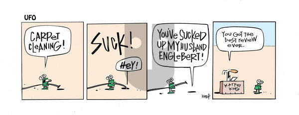 UFO - Thursday January 4, 2024 Comic Strip