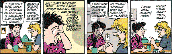 Doonesbury on Monday November 23, 1998 Comic Strip