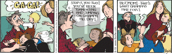 For Better or For Worse - Wednesday September 19, 2007 Comic Strip