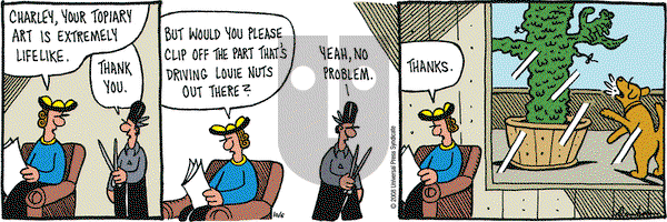 Overboard on Monday October 6, 2008 Comic Strip
