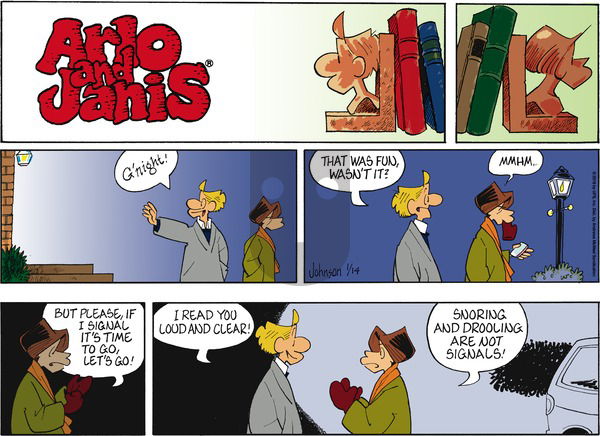 Arlo and Janis on Sunday January 14, 2018 Comic Strip