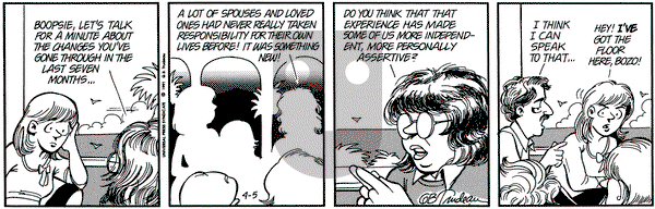 Doonesbury on Monday May 6, 1991 Comic Strip