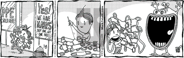 Lio on Wednesday July 8, 2020 Comic Strip