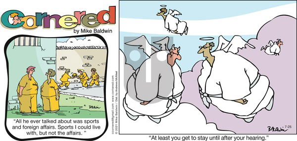 Cornered on Sunday July 25, 2021 Comic Strip