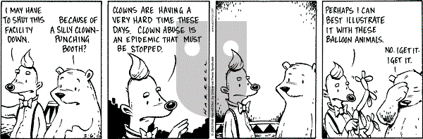 Big Top on Thursday February 6, 2003 Comic Strip