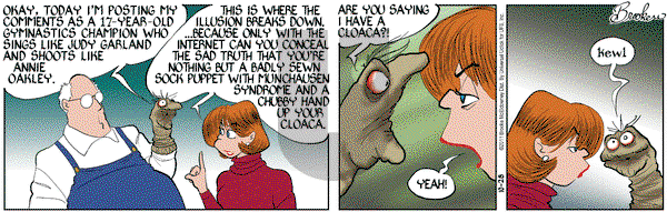 9 Chickweed Lane on Friday October 28, 2011 Comic Strip