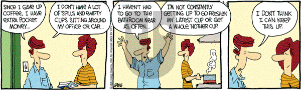 The Buckets on Friday March 15, 2013 Comic Strip