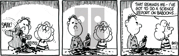 Luann on Friday November 13, 1987 Comic Strip