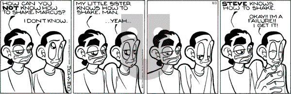 Maintaining on Saturday August 4, 2007 Comic Strip