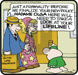 Ziggy on Monday October 2, 2017 Comic Strip