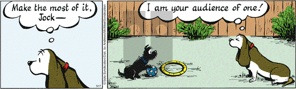 Fred Basset on Monday May 17, 2021 Comic Strip