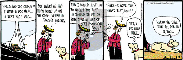 Overboard on Monday June 17, 2002 Comic Strip
