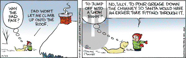 Red and Rover on Saturday December 23, 2017 Comic Strip
