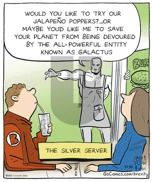 Brevity on Tuesday October 30, 2012 Comic Strip