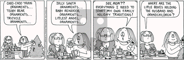 Cathy Classics - Saturday December 9, 2023 Comic Strip