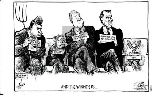 Pat Oliphant on Tuesday March 26, 1996 Comic Strip