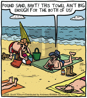 The Argyle Sweater on Tuesday April 8, 2025 Comic Strip