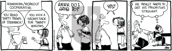 The Buckets on Friday February 17, 2006 Comic Strip