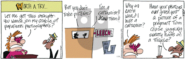 The Knight Life on Monday January 14, 2013 Comic Strip