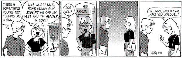 Luann on Wednesday September 27, 2000 Comic Strip