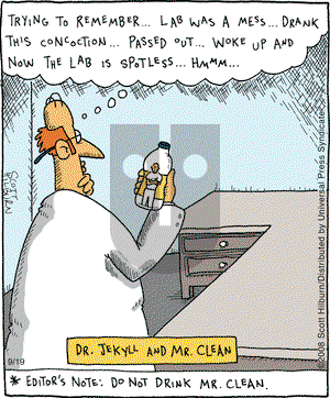The Argyle Sweater on Friday September 19, 2008 Comic Strip