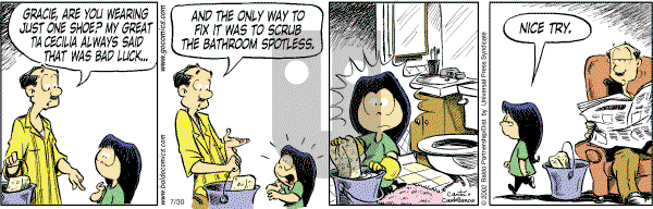 Baldo on Wednesday July 30, 2008 Comic Strip