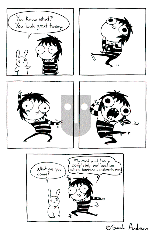 Sarah's Scribbles - Saturday January 30, 2016 Comic Strip